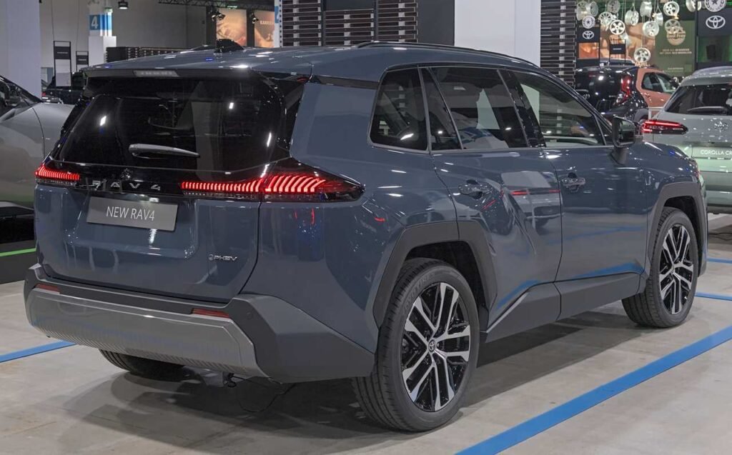 2026 Toyota RAV4 Core plug-in hybrid (XA60 generation), front three-quarter view